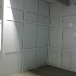 Глухая алюминиевая перегородка GFTD513